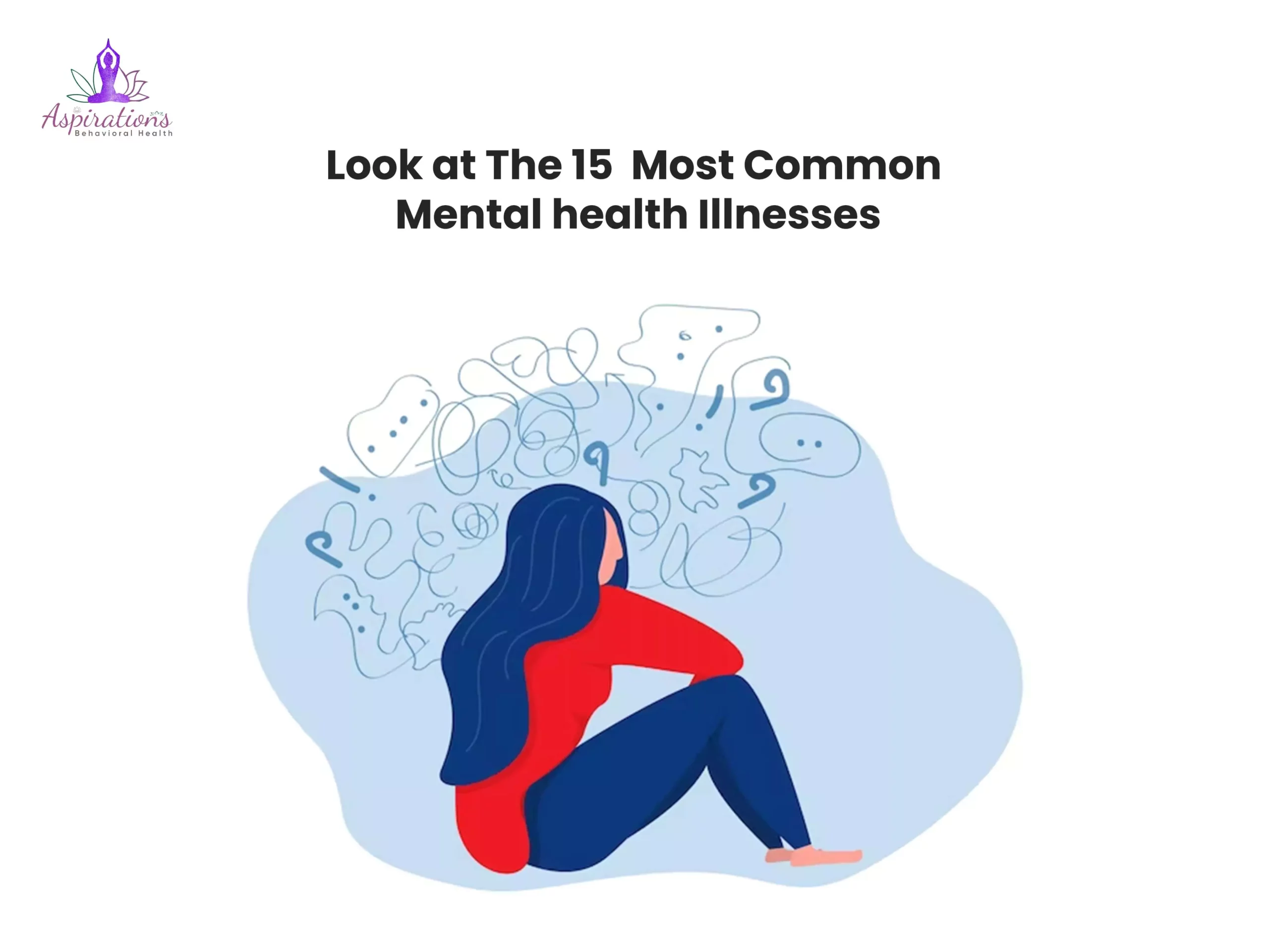 Look at The 15  Most Common Mental health Illnesses