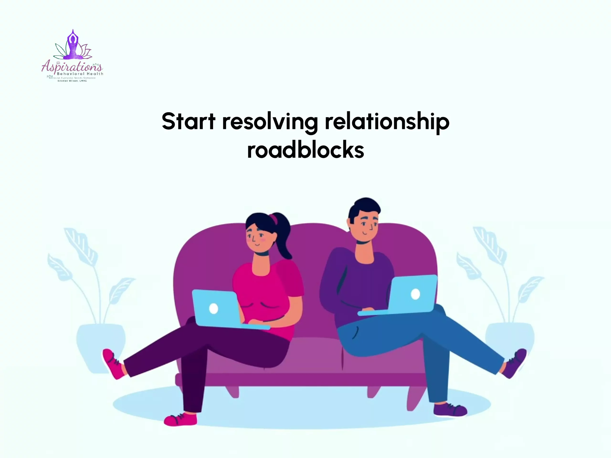 Start resolving relationship roadblocks