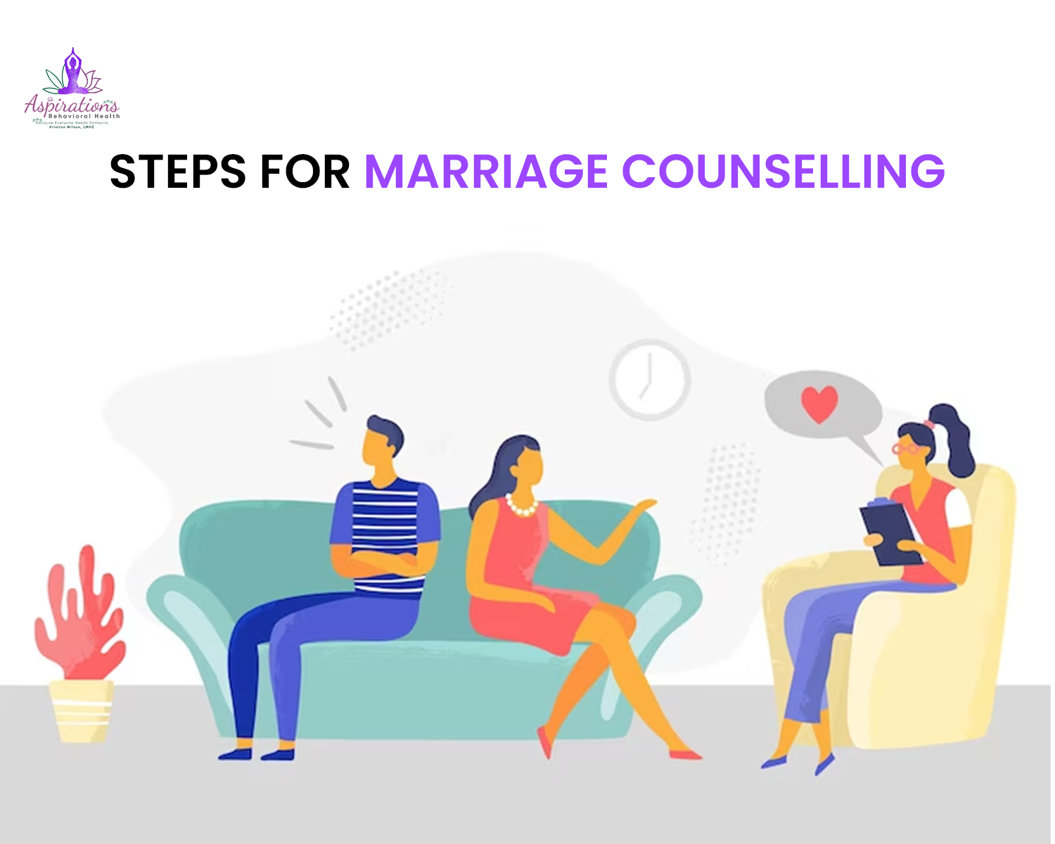 Steps for Marriage Counselling